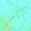 Mappa topografica Barangay Sta. Rosa, altitudine, rilievo