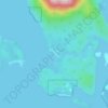 Mappa topografica Kakawis, altitudine, rilievo