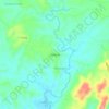 Mappa topografica Pandong, altitudine, rilievo