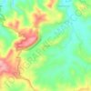 Mappa topografica Saksak, altitudine, rilievo