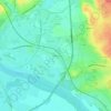 Mappa topografica La Baratte, altitudine, rilievo