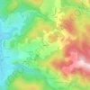 Mappa topografica Chagnon, altitudine, rilievo