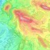 Mappa topografica Capiago, altitudine, rilievo