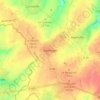 Mappa topografica Domléger, altitudine, rilievo