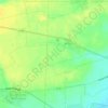 Mappa topografica Les Bonbons, altitudine, rilievo