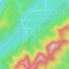 Mappa topografica Russa, altitudine, rilievo