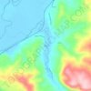 Mappa topografica Inglis, altitudine, rilievo