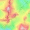 Mappa topografica Curuna Lada, altitudine, rilievo