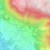 Mappa topografica Tenne Nove, altitudine, rilievo