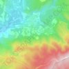 Mappa topografica Bel Air, altitudine, rilievo