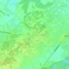 Mappa topografica Sterbos, altitudine, rilievo