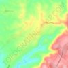Mappa topografica Santa Teresa, altitudine, rilievo