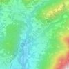 Mappa topografica Dino, altitudine, rilievo