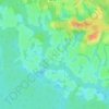 Mappa topografica Parana, altitudine, rilievo