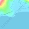 Mappa topografica Maujao, altitudine, rilievo