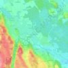 Mappa topografica Wasserbrenner, altitudine, rilievo