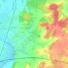 Mappa topografica La Trugalle, altitudine, rilievo