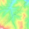 Mappa topografica Carterville, altitudine, rilievo