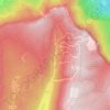 Mappa topografica La Sure, altitudine, rilievo