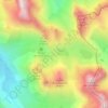 Mappa topografica Col des Rochilles, altitudine, rilievo