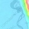 Mappa topografica Yanajanca, altitudine, rilievo