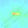Mappa topografica Mount Mitchell, altitudine, rilievo