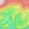 Mappa topografica Conco, altitudine, rilievo