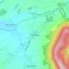 Mappa topografica Bessingen, altitudine, rilievo