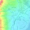 Mappa topografica Marapangi, altitudine, rilievo