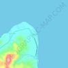 Mappa topografica Alegria, altitudine, rilievo