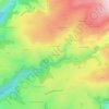 Mappa topografica Le Viala-Bas, altitudine, rilievo