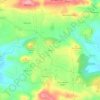 Mappa topografica Peral, altitudine, rilievo