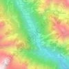 Mappa topografica Trinò, altitudine, rilievo