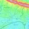 Mappa topografica Röhen, altitudine, rilievo