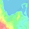 Mappa topografica Linao, altitudine, rilievo