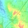 Mappa topografica Carvalhinho, altitudine, rilievo