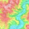 Mappa topografica Stöcken, altitudine, rilievo