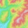 Mappa topografica Morondo, altitudine, rilievo