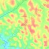 Mappa topografica Erumad, altitudine, rilievo