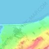 Mappa topografica Poncheville, altitudine, rilievo