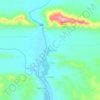 Mappa topografica Oulad Chikh, altitudine, rilievo