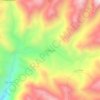 Mappa topografica Palcoyo, altitudine, rilievo