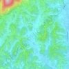 Mappa topografica Vitna vas, altitudine, rilievo