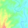 Mappa topografica Capertee Valley, altitudine, rilievo