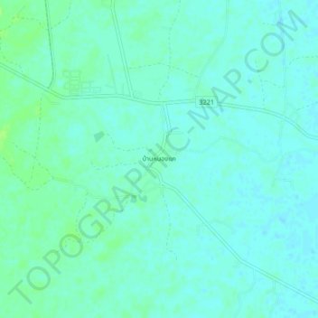 Mappa topografica Ban Nong Kae, altitudine, rilievo
