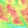 Mappa topografica Lann Kerpenru, altitudine, rilievo