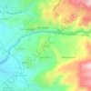Mappa topografica Yumina, altitudine, rilievo