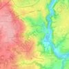 Mappa topografica L'Echapt, altitudine, rilievo