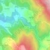 Mappa topografica Moural, altitudine, rilievo