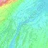 Mappa topografica Sorel-Tracy, altitudine, rilievo